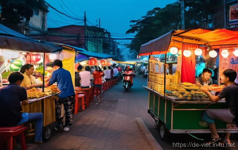베트남에서 판매되는 전자제품 - Prompt 1: Bustling Digital Life in Vietnam**